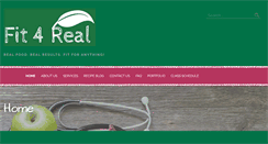 Desktop Screenshot of getfit4real.com